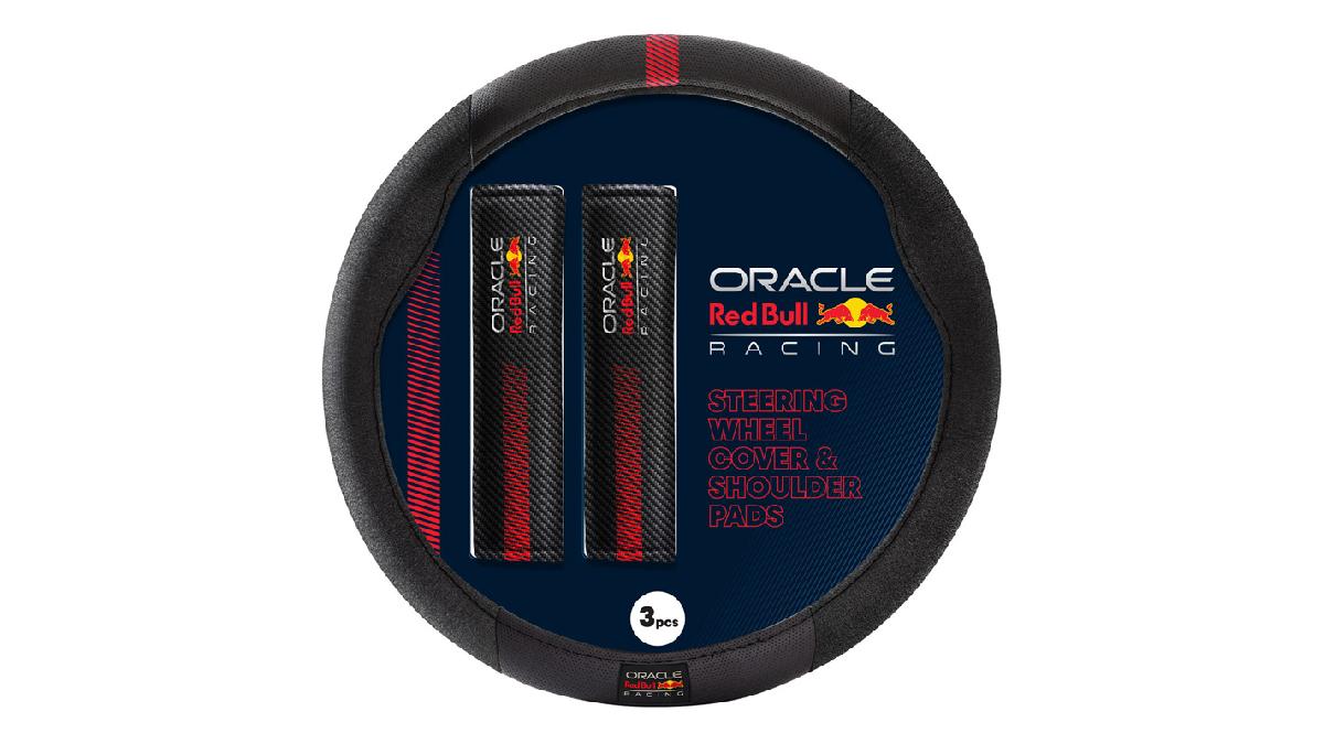 Red+Bull+Oracle+Housse+de+volant+universel+%2B+Prot%C3%A8ges+ceinture+-+Type+001+-+Noir%2FRouge